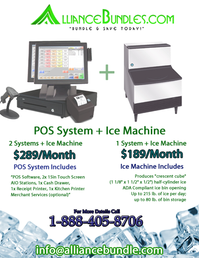 Restaurant Equipment - Ice Machine - Gas Fryer